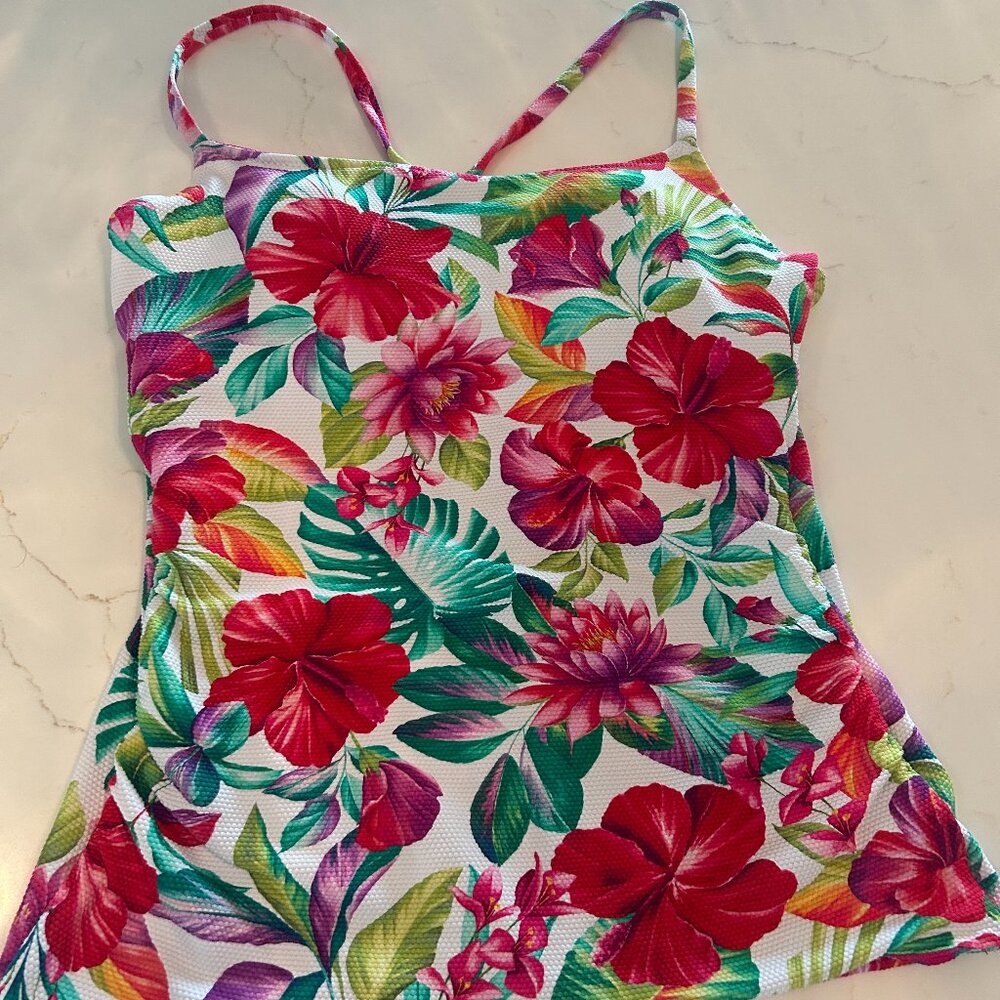 Tommy Bahama Reversible Island Cays Fiesta Tankini